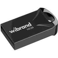 USB флеш накопичувач Wibrand 16GB Hawk Black USB 2.0 (WI2.0/HA16M1B) Киев