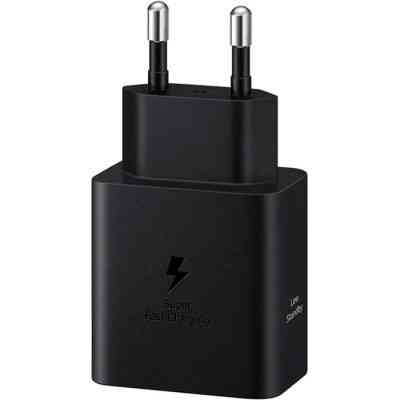 Зарядний пристрій Samsung 45W Compact Power Adapter (w C to C Cable) Black (EP-T4511XBEGEU) Вінниця