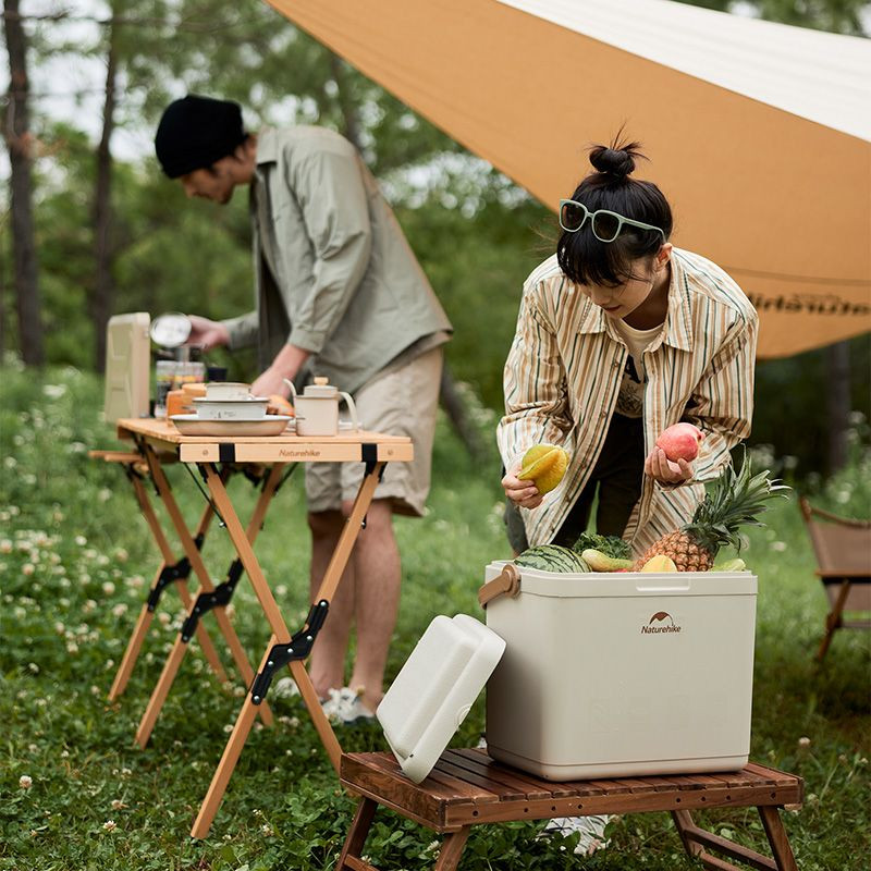 Туристичний холодильник Naturehike CNK2300BS011, 24 л, бежевий Київ - фото 8