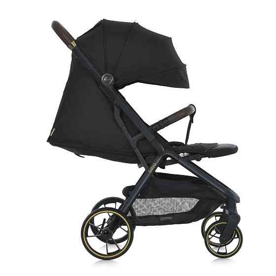 Коляска дитяча El Camino BEYA Black прогулянкова з чохлом для ніжок у комплекті Чорна (ME 1127-G) Чернігів