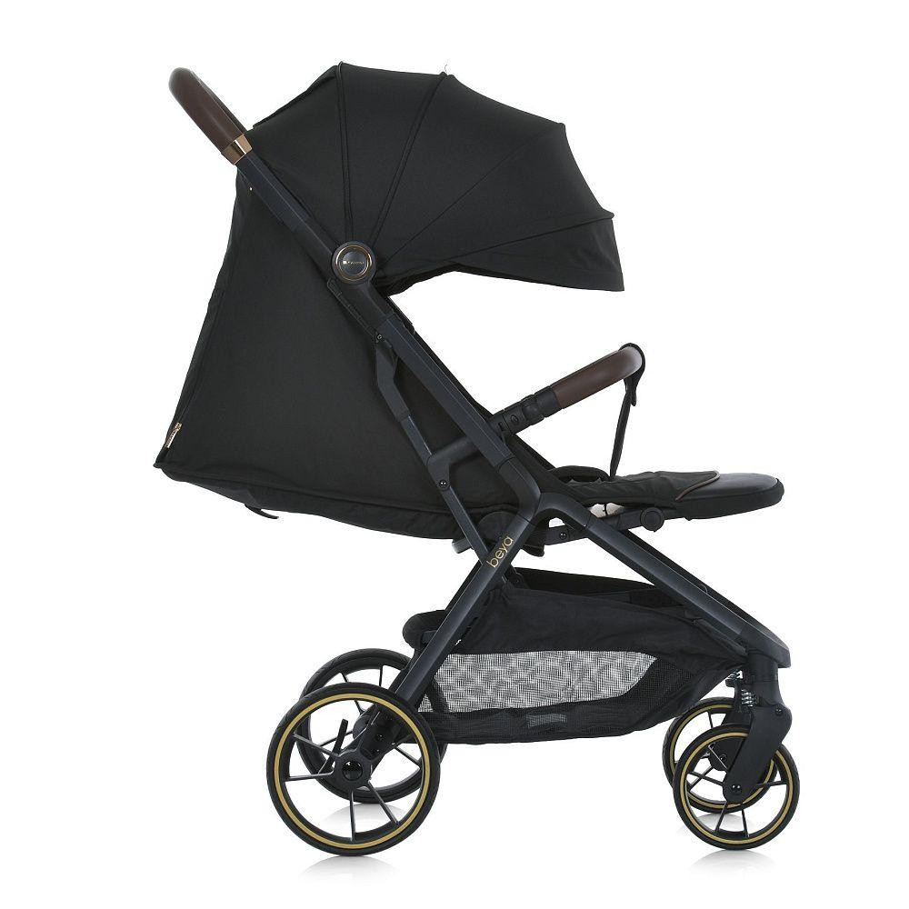 Коляска дитяча El Camino BEYA Black прогулянкова з чохлом для ніжок у комплекті Чорна (ME 1127-G) Чернигов - изображение 5