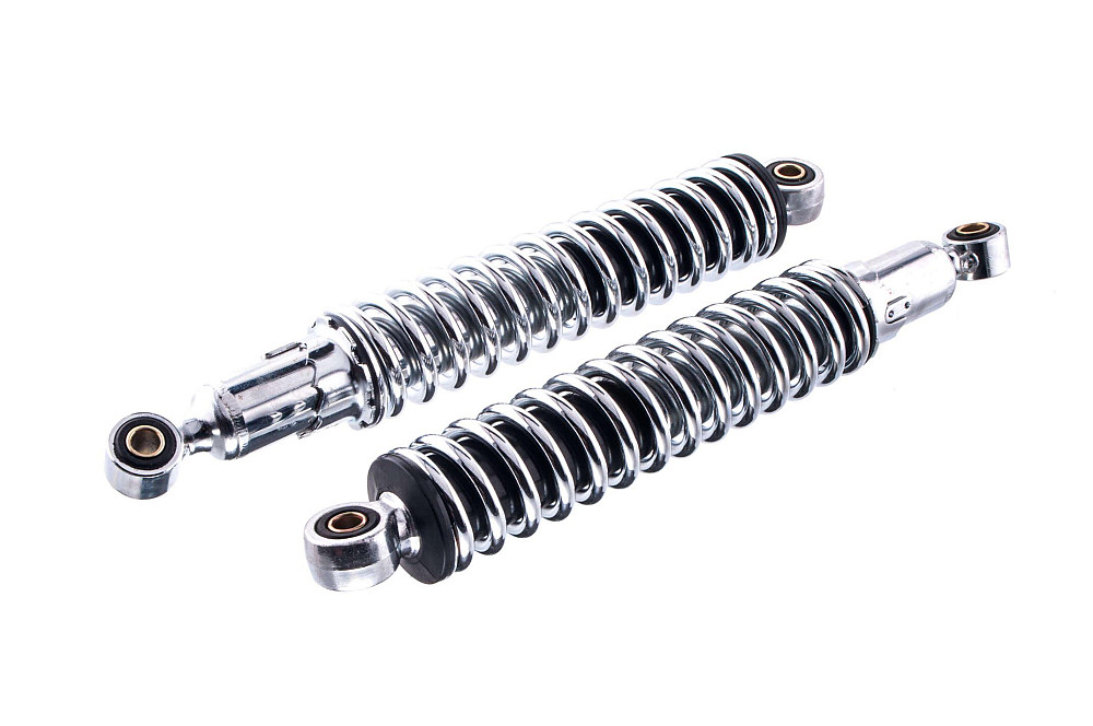 Амортизатори (пара) ІЖ 320mm, регульовані, без важеля (хром) JING (mod.B) Киев - изображение 1