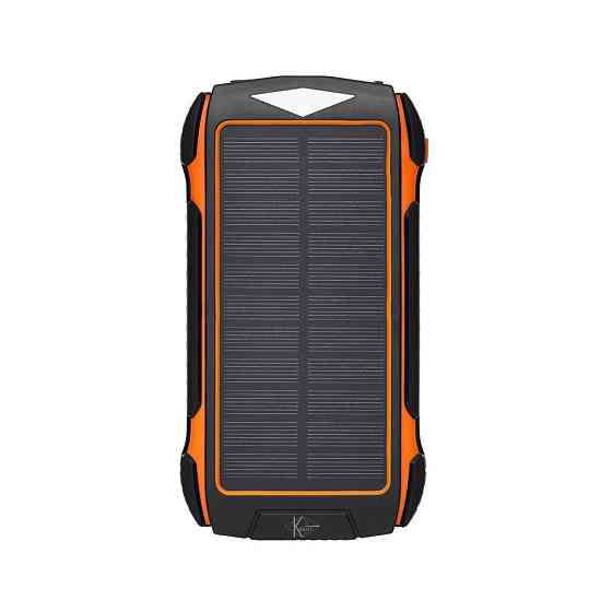 УМБ PowerBank с солнечной панелью, повербанк КВАНТ WSC26/6 30000mAh + 6 panels Киев