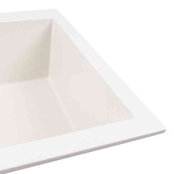 Кухонна гранітна мийка 5750 DAVINA VALESO білосніжна Коломыя