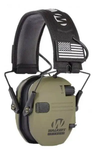 Активные наушники Walkers Razor с чехлом и креплениями OPS Core Чебурашки Оливковый Киев - изображение 4