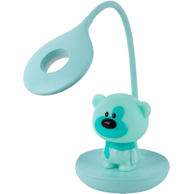 Настольная лампа Kite Bear LED с аккумулятором, зеленый (K24-492-2-4) Винница - изображение 1
