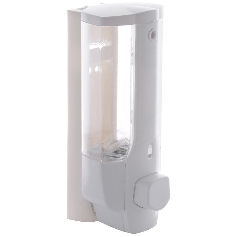 Дозатор для жидкого мыла настенный Zerix LR406 белый 0,35 л 190×80 (ZX2717) Черновцы - изображение 3