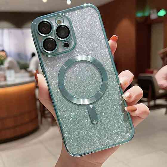 Чохол для смартфона Cosmic CD Shiny Magnetic for Apple iPhone 15 Pro Green Киев