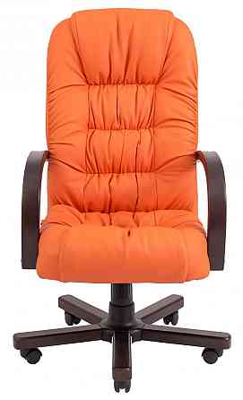 Офісне Крісло Керівника Richman Richard Fly 2218 Wood М2 AnyFix Помаранчевий Київ