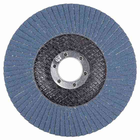 Круг лепестковый торцевой Т27 (прямой) ZA Ø125мм P100 SIGMA (9173051) Ровно