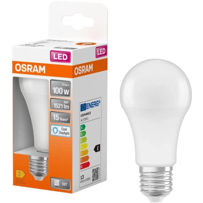 Лампочка Osram CL A100 13W/865 230V FR E27 (4058075304277) Винница - изображение 3