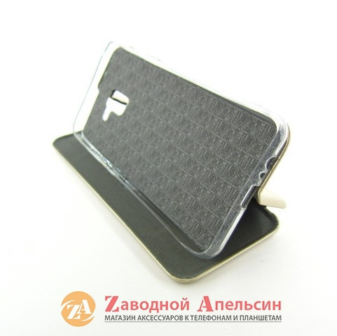 Чохол книжка Samsung A8 Plus A730 Aspor Case gold Одеса - фото 6