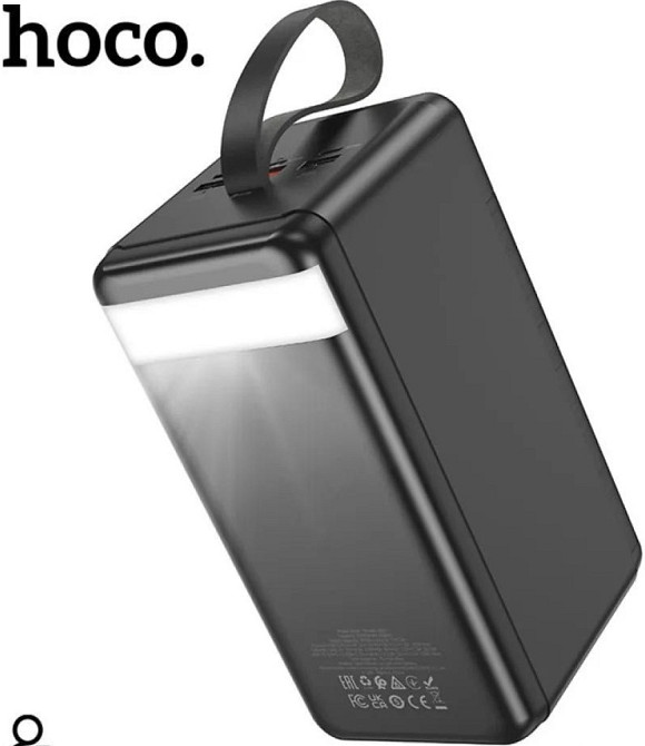 Повербанк Hoco DB61 90000mAh 22.5W дисплей фонарик. Харьков - изображение 2