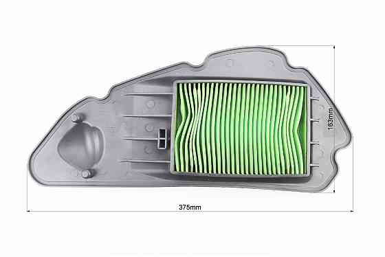 Фільтр-елемент повітряний (пластик) Honda SH125/150, New Бершадь