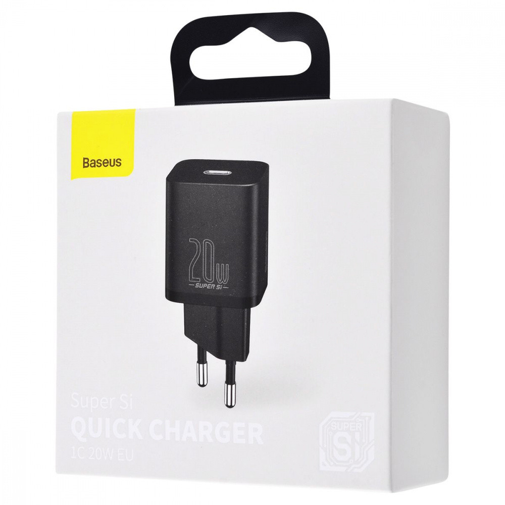 Сетевое зарядное устройство для Baseus Super Silicone PD Charger 20W Type-C белый Львов - изображение 2