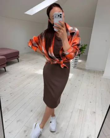 Купити жіноче плаття рубчик та жіночу фланелеву сорочку недорого в Україні. Одеса