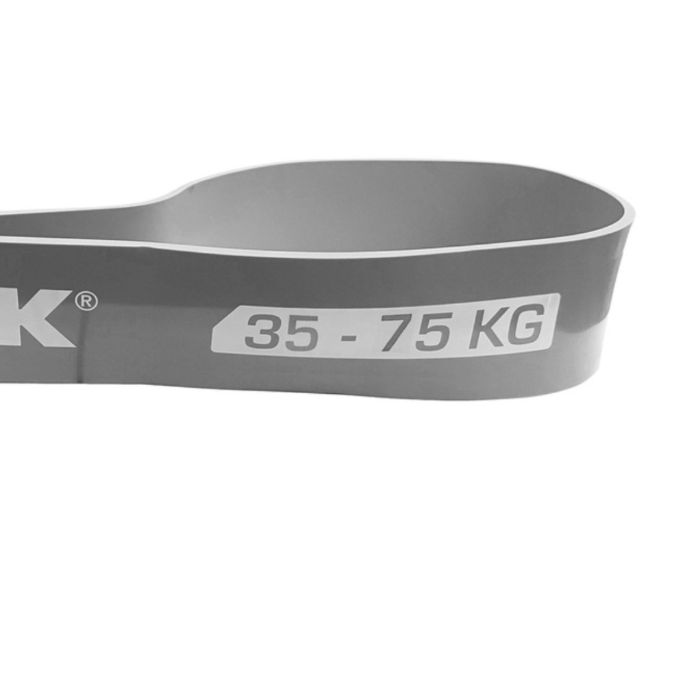 Резинка для фітнесу York 35-75кг - 2080x85x4,5 мм, сірий Киев - изображение 11