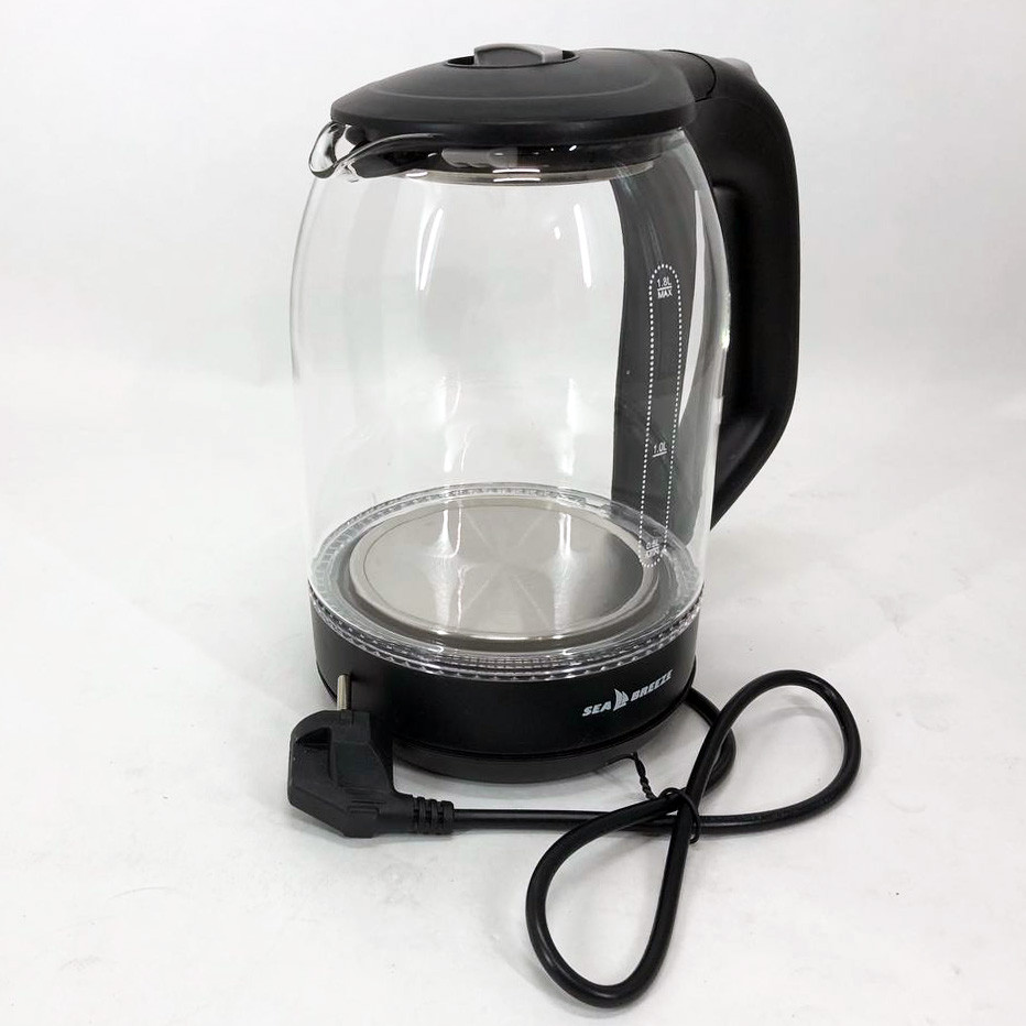 Электрочайник стильный SeaBreeze, Электрочайник с автоотключением при закипании, Эл чайник для кухни JN-24 Львов - изображение 6