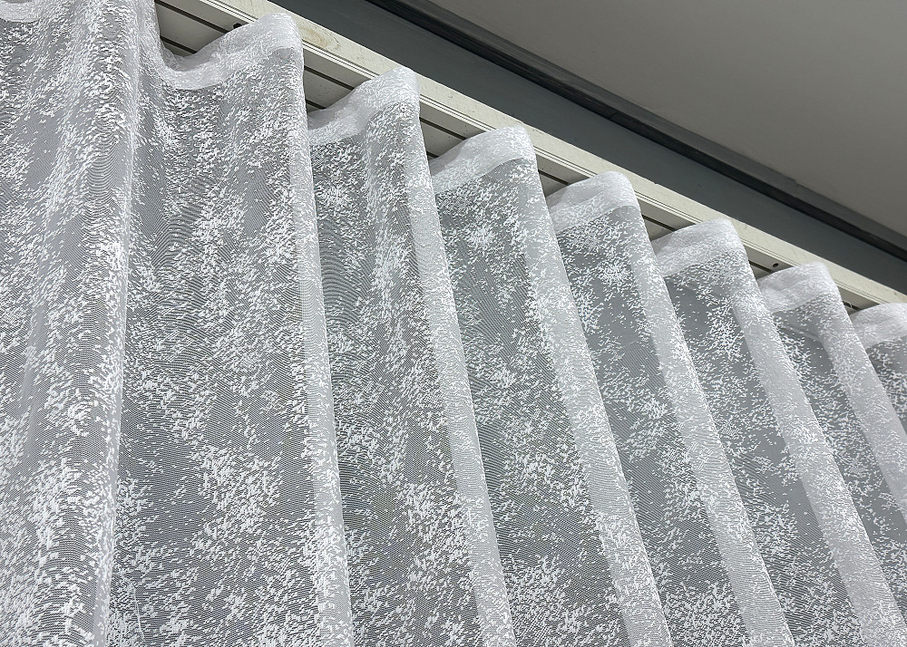 Тюль VR-Textil 1554т Cale Жакард мармур Білий з коричневим 300х270 см (42-0473) Київ - фото 7