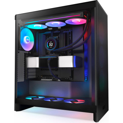 Корпус NZXT H7 Flow RGB All Black (CM-H72FB-R1) Вінниця - фото 2