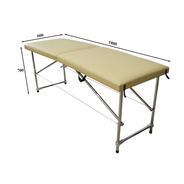 Масажний стіл-кушетка Економ Хром 3 см Київ - фото 3