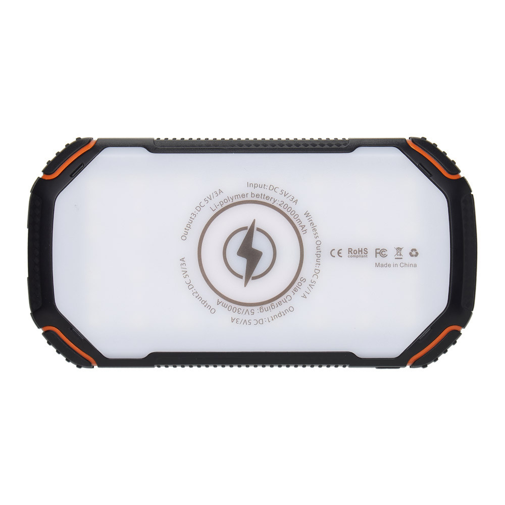 УМБ PowerBank с солнечной панелью, повербанк КВАНТ WSC31 20000mAh Киев - изображение 5