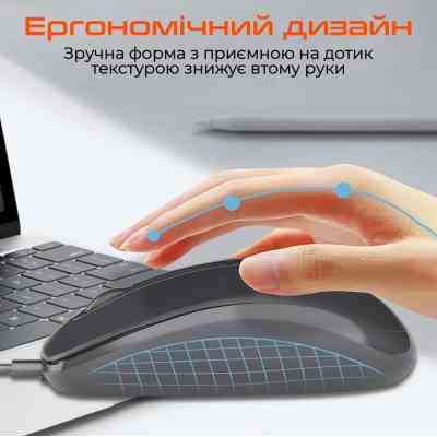 Мышка Meetion M100 USB Black (MT-M100-A) Винница