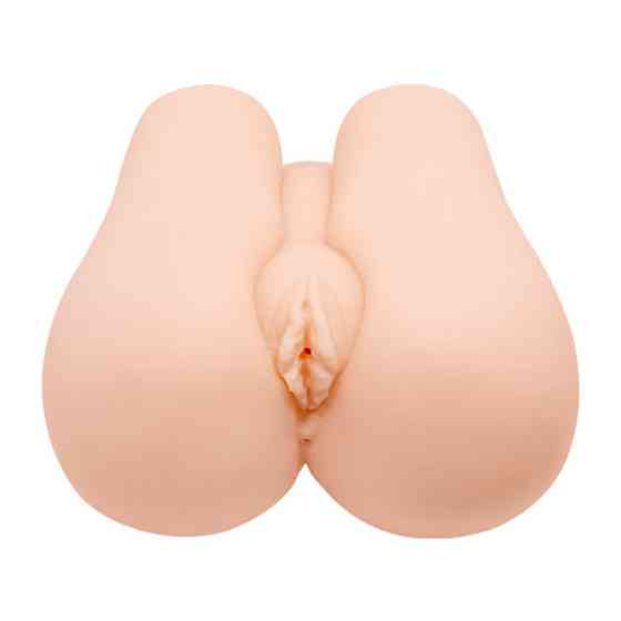 Мастурбатор реалистичный вагина и анус CRAZY BULL с вибрацией, 20 × 19 × 11,5 см Sex Aura Киев