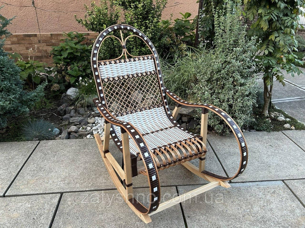 Кресло качалка плетеная интересная Киев - изображение 3