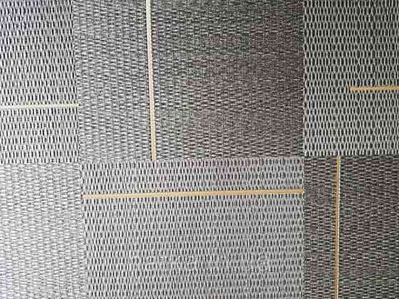 Шпалери вінілові на флізелін Sirpi AltaGamma Home 3 лофт геометрія 3д чорні квадрати золотисті смуги Київ