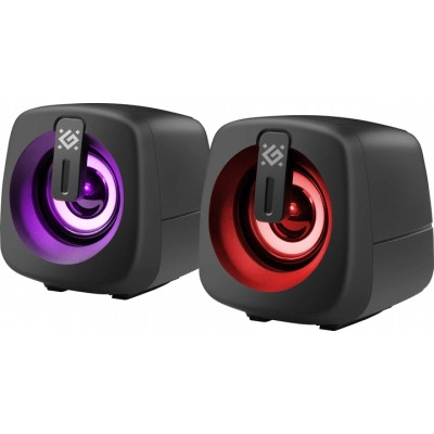 Акустична система Defender J1 LED USB Black (65961) Вінниця - фото 1