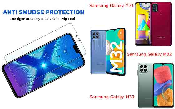 Защитное стекло NeoGlass для Samsung Galaxy M31, Galaxy M32, Galaxy M33 – ультрапрозрачное и устойчивое Киев
