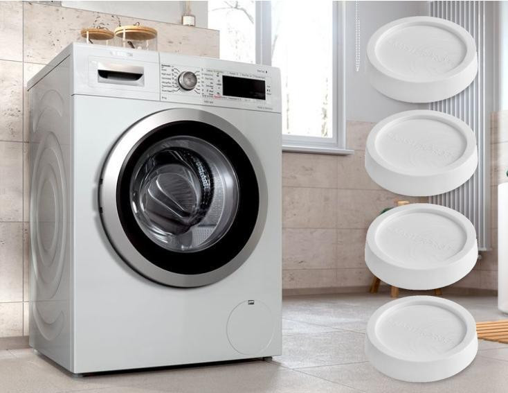 Подставки-ножки антивибрационные для стиральной машины силиконовые белые Харьков - изображение 1