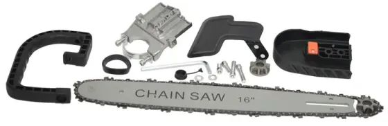 Насадка 16" цепная пила для болгарок (с системой смазки цепи) Коломия