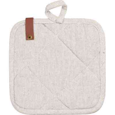Кухонная прихватка Ardesto Oliver, 20х20 см, 100% хлопок, нап-ч: ватин, серый светлый (ART04OL) Винница