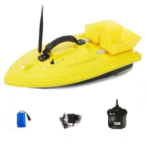 Кораблик для завоза прикормки катер Mounthill T188 1.5кг 500м желтый Винница