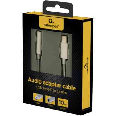 Адаптер USB-C to stereo audio 3.5 mm (CDLA) Cablexpert (A-CM-3.5F-01) Вінниця