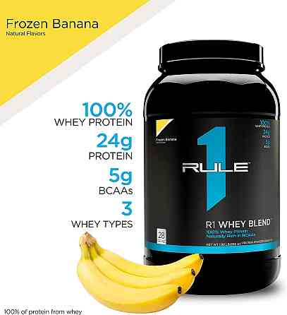 Протеин Rule One Whey Blend 908 gram ( Frozen Banana ) Луцк