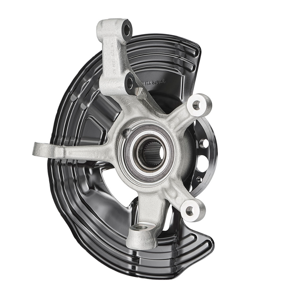 Mercedes-Benz  A2463320100 Передній лівий поворотний кулак у зборі зі маточкою та щитком гальмівного диска CLA Shooting Brake X117 CLA C117 GLA X156 Одеса - фото 6