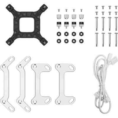 Система рідинного охолодження Deepcool LT240 ARGB White (R-LT240-WHAMNC-G-1) Вінниця