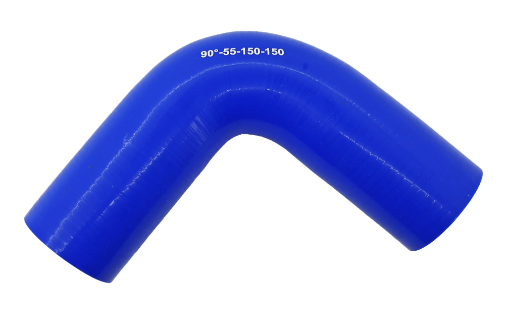 Патрубок (150 мм х 150 мм) (90` - кут) (d=55 товщ = 4 мм) Мукачево - фото 1