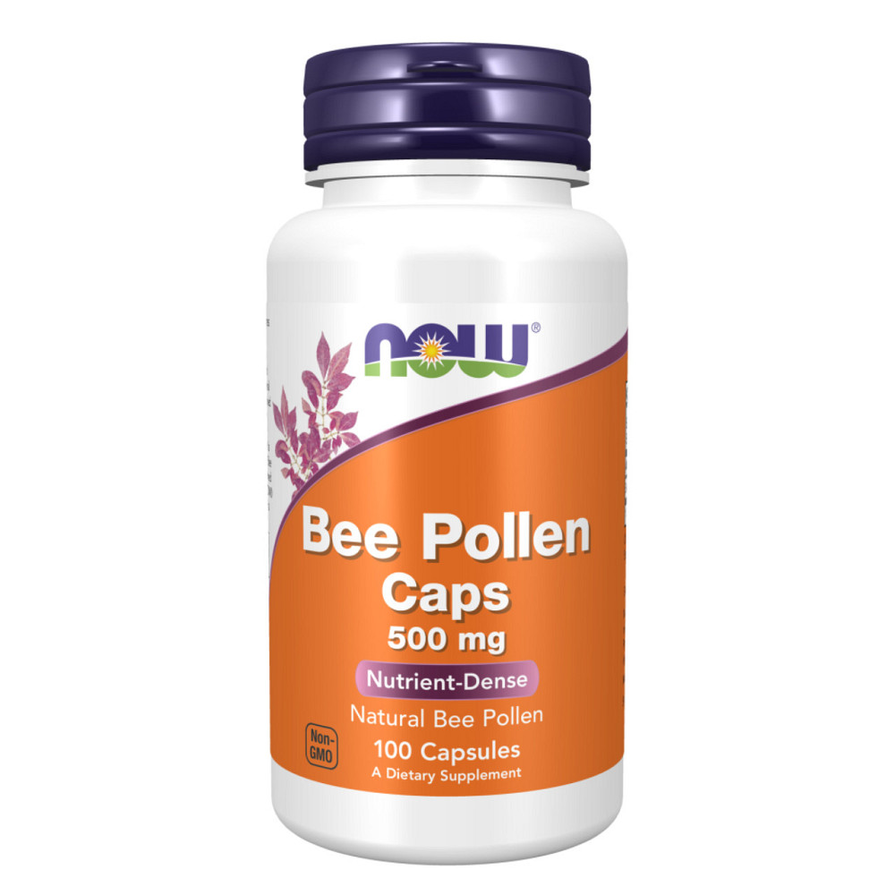 Пчелиная пыльца Now Bee Pollen 500mg 100 caps Киев - изображение 1