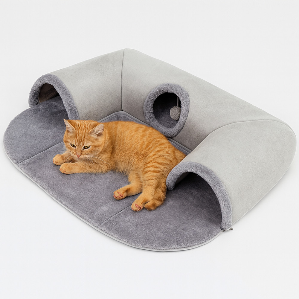 Ігровий тунельний килимок для котів,85х70см SBR Київ - фото 1