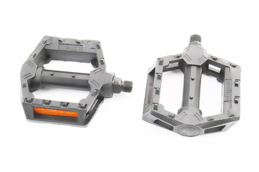 Педалі BMX 9/16" (111x99x23mm) пластикові, чорні 205DU Київ - фото 1