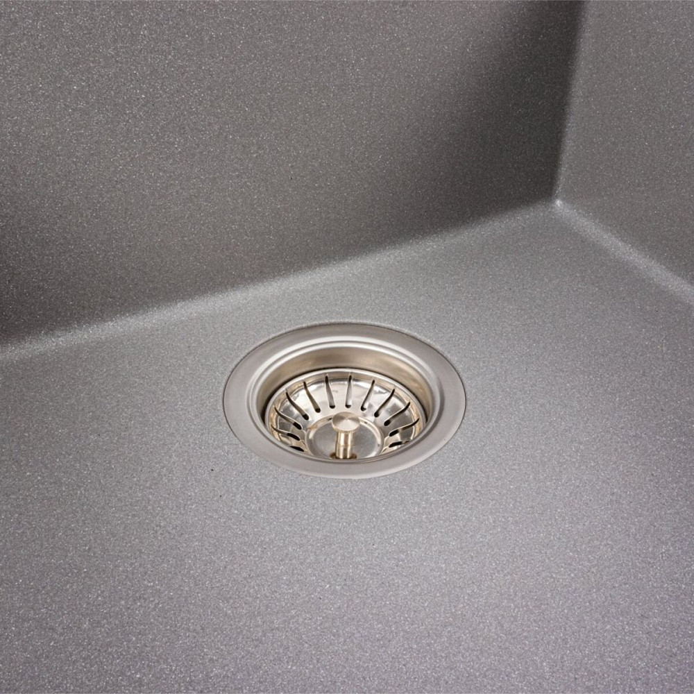 VALESO Гранітна мийка VALESO GALAX 5050 матова Сірий мусон Коломия - фото 13