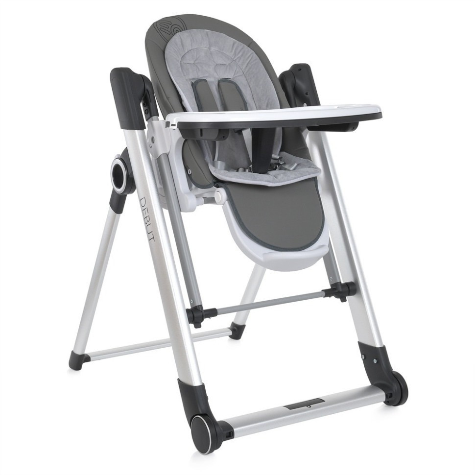 Стільчик-гойдалка для годування ME 1102 DEBUT Serious Gray Вінниця - фото 1