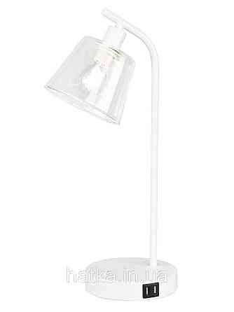 Настольная лампа декоративная VALESO LT91089E WT белая Киев