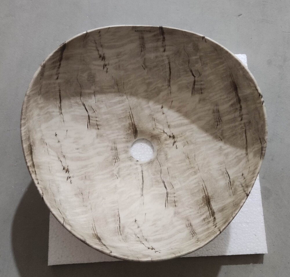 Раковина накладна Mixxus Premium WAVE-0103 MARBLE 380х380х170mm   ( MP6532 ) 27290 Харьков - изображение 5