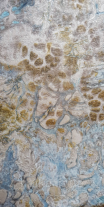 Обои винил на флизелине AdaWall Roka 1.06х10 абстракция под камень синие черные зеленые серебро3д  23101-4 Киев - изображение 3