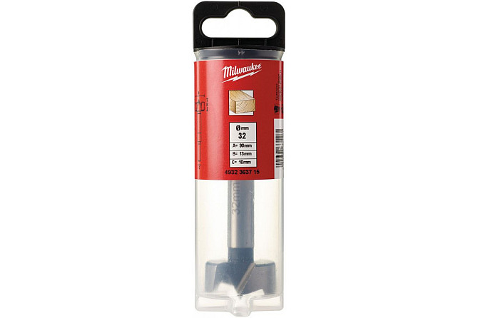 Сверло FORSTNER (32х90х50 мм; хвостовик 10 мм) Milwaukee 4932363715 Коломия - фото 1